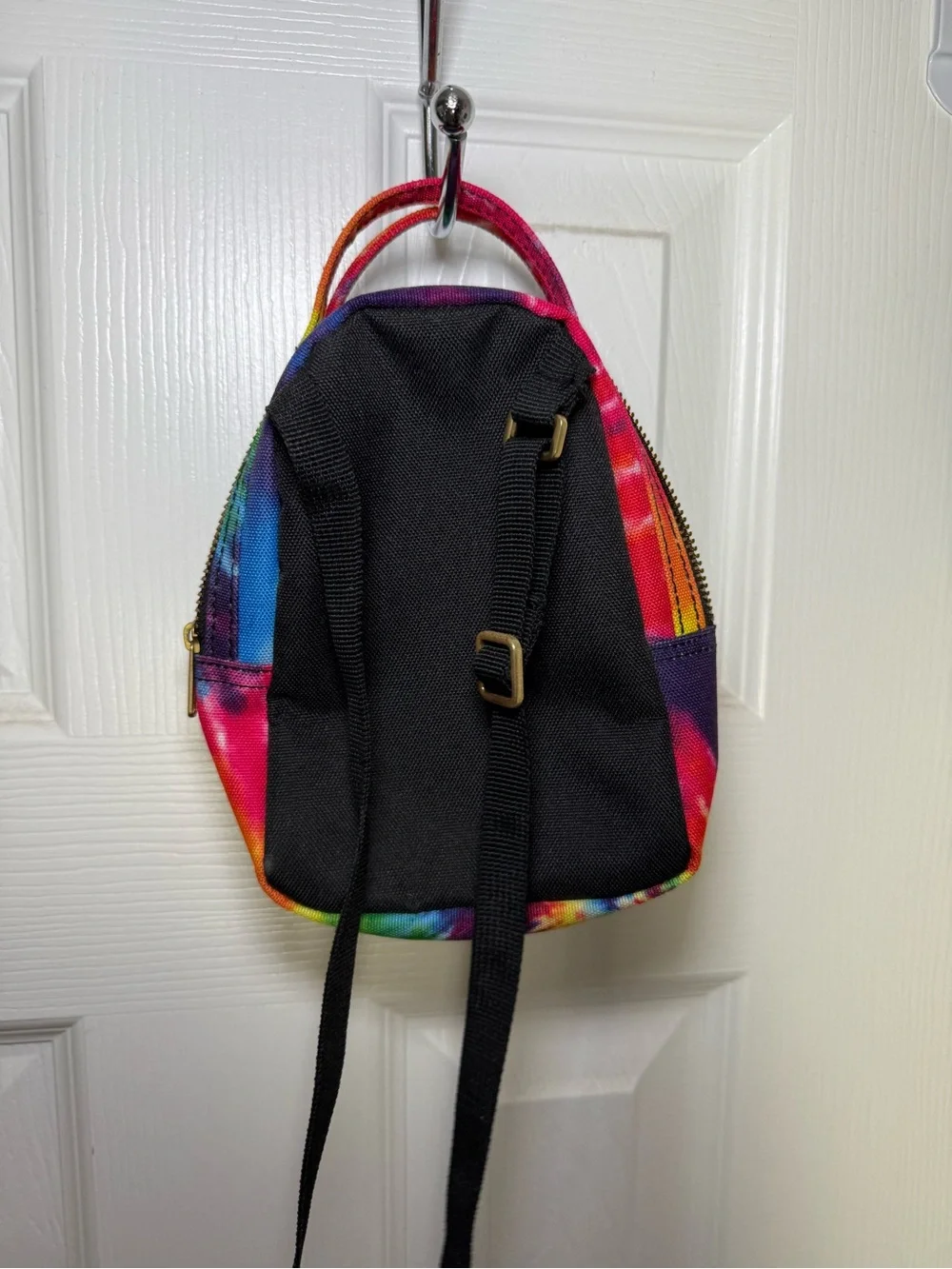 Mini Tie-Dye Backpack Shoulder Bag in Multicolor